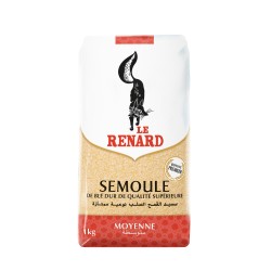 SEMOULE LE RENARD 1KG MOYENNE